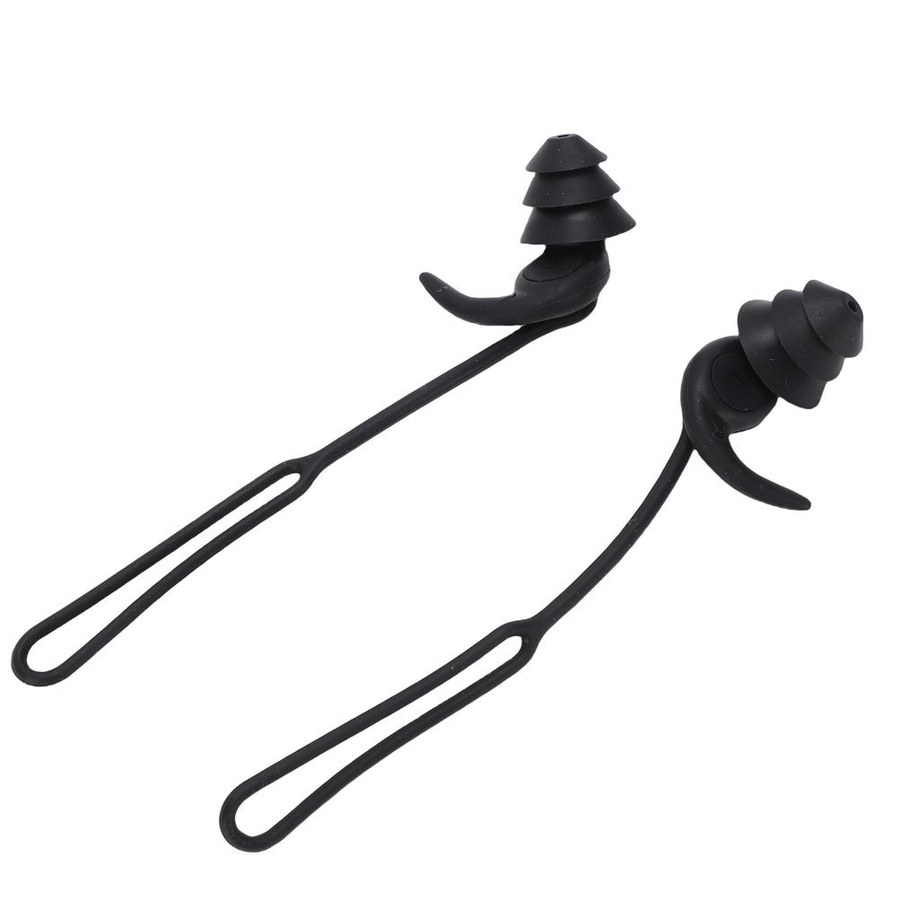 Swim rplugs Reusable Water Proof with Detachable Lanyard for Swimming Showering Surfing Water Sports