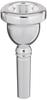 Bach Trombone Mouthpiece 6 12AM, Silver-Plated Finish (for Small Bore)