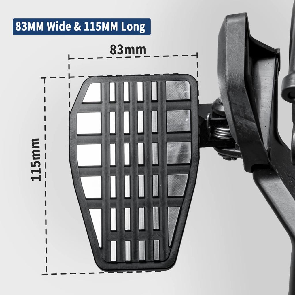 Motorcycle CMX1100 CM1100 Wide Foot Peg Pedal 21-23, Aluminum Foot Rest Foot Peg Extension