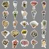 50 Sheets Cartoon Creative DIY Stickers Set for Journals