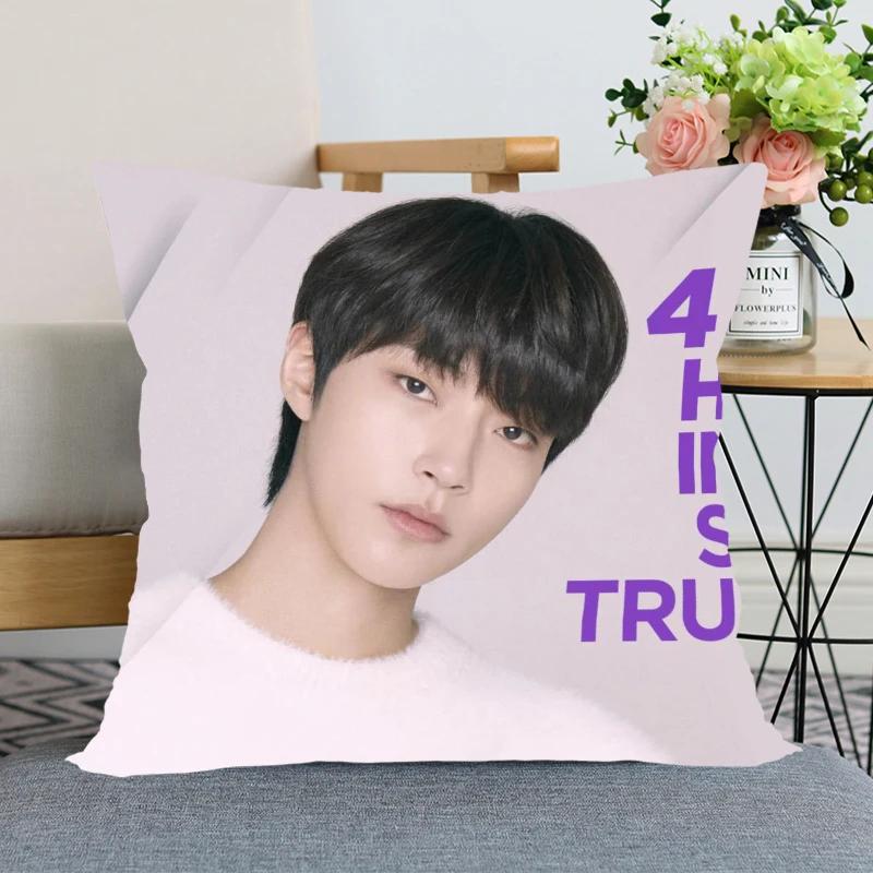 KPOP Hwang In Yeop Pillow Case True Beauty For Home Decorative Pillows Cover Invisible Zippered Throw PillowCases 45X45cm