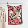 Flower scarf women's imitation cashmere retro temperament printing thickened warm scarf travel outside fashion temperament shawl