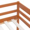 Vidaxl Bed Frame, Honey Brown, Solid Pine Wood, 90 X 200 Cm