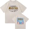 Maluma +pretty+dirty Europet Tour 2025 TShirt Men/women Clothing Retro Harajuku High Quality Tops Cotton TShirts for Fans Gifts