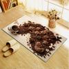 2025 New Coffee Black Cat Carpet Rug for Living Room Bedroom Home Sofa Decoration,Kids play Non-slip Floor Mat