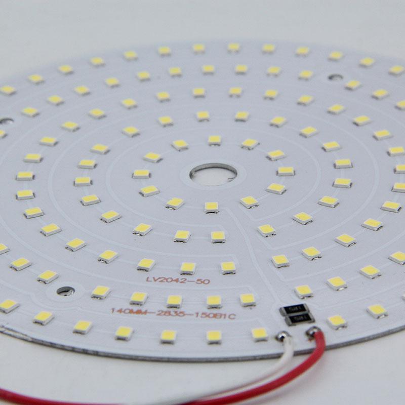 3pcs 5V 3W 5w 10w 30w LED Chip Bead Yellow Warm White Lamp Night Lights Wire Board Bulb Round Transformation Source 32MM 50mm 14mm