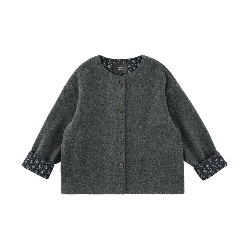 Зимняя коллекция одежды Youyou Girls из смесовой шерсти 100 cm