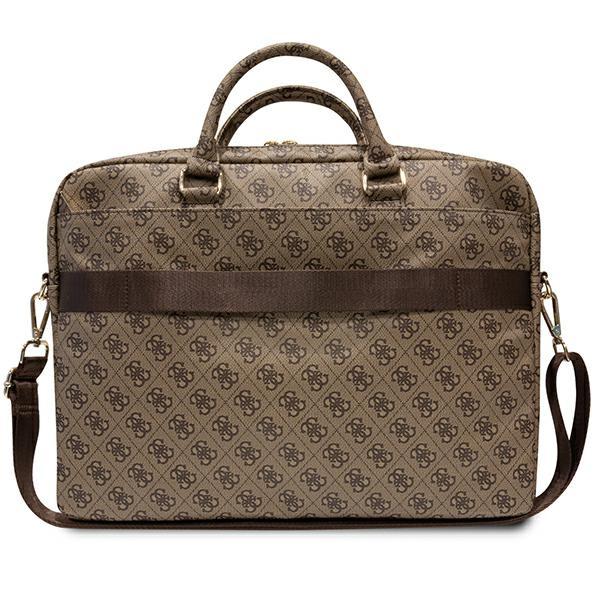 Guess Torba Gucb15P4Rpsw 16 Brązowy/Brown 4G Printed Stripes