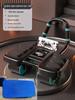 Six-Elbow Support Ab Roller: Automatic Rebound 4-Wheel Fitness Equipment for Men's Abs and Belly Exercise.