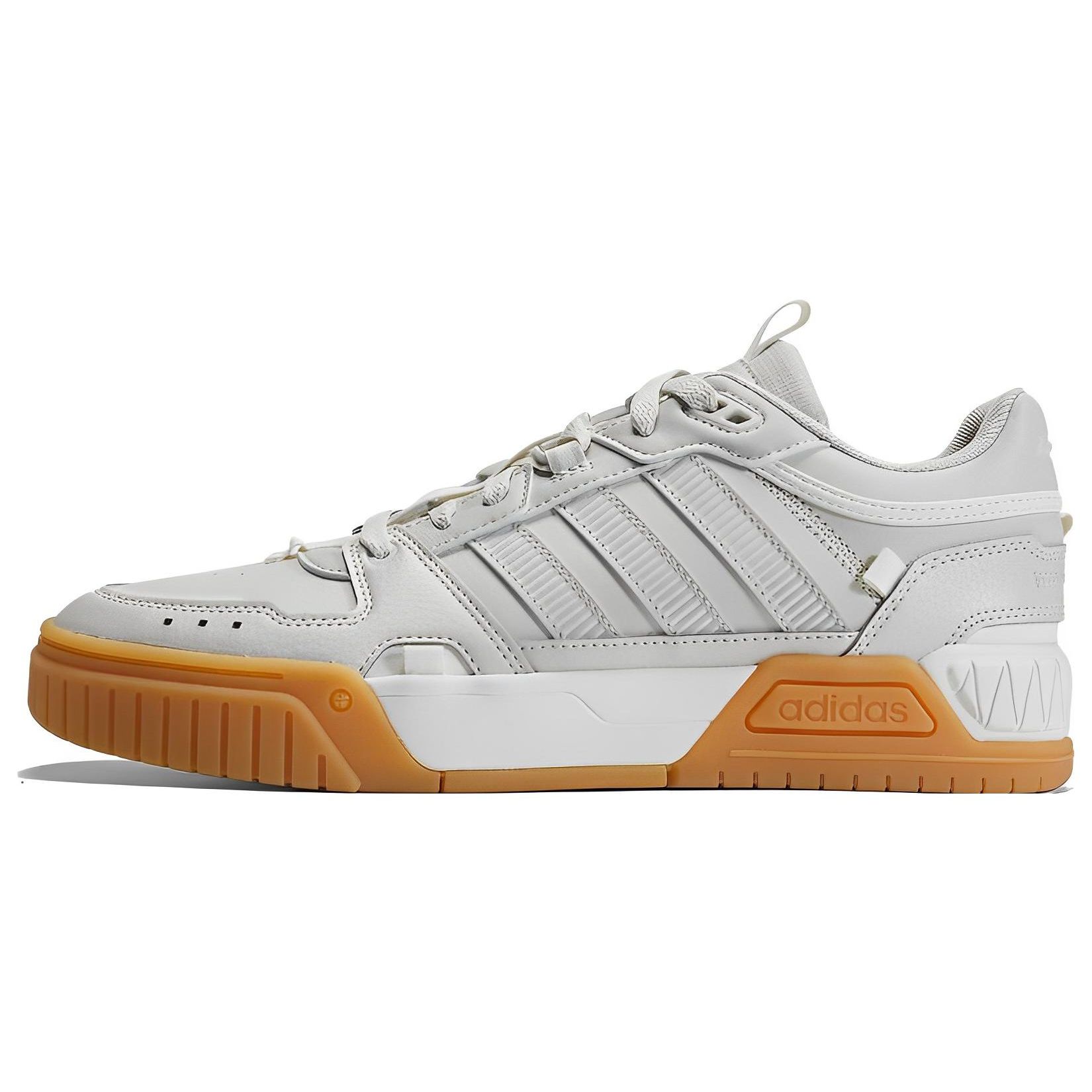 

Adidas Neo D-Pad Модные Повседневные Нескользящие Прочные Низкие Кеды для Скейтборда Унисекс Кроссовки Серо-Коричневый ID4789 40