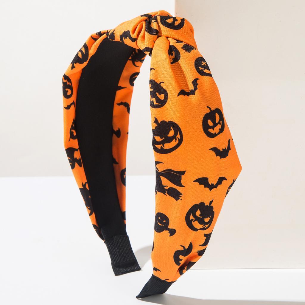 Cartoon Halloween Haarreif Bunter Kürbis Spinnen Haarreif Kürbiskopfband Fledermaus Geist Kopfband Für Halloween Party Geschenk Frauen