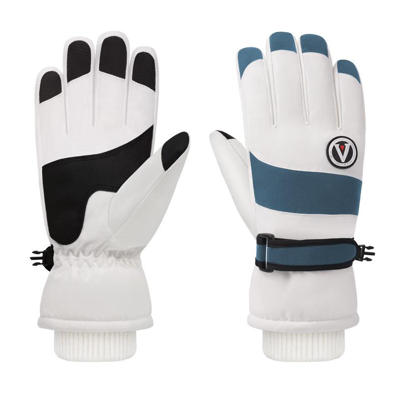 

BrandNew FallSeason and ColdSeason Cold Proof and Anti Slip Warm Gloves Outside Cycling Ski Windproof Waterproof Style Men and Women One Size
