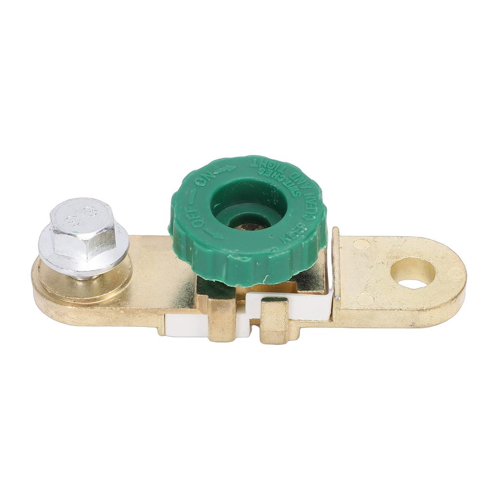Side Post Battery Disconnect  , 125 Amp Button Type, Battery Shutoff for Marine Boats