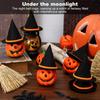 3pcs Mini Witch Hat Art Project Halloween Decorations For Living Room Bedside Bookshelf Child Photo Prop Home Decor DIY Crafts