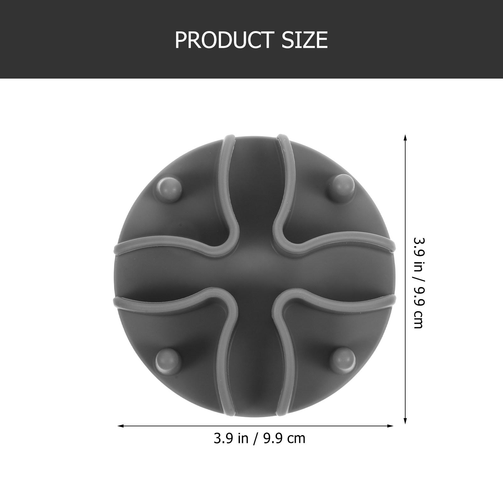 

Feeding For Dogs Silicone Puppy Eating Household Supplies Insert Pet Accessories Insert Feeding Inserts Pet Bowl Bowls Puppy темно серый