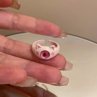 New Punk Funny Flying Dragon Ring for Women Men Childlike Cartoon Cute Kpop Girl Index Finger Opening ring for Close Friend Kids