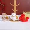Year Of The Horse Lucky Plush Toy Keychain With Embroidered Colorful Horse For Celebration Decor