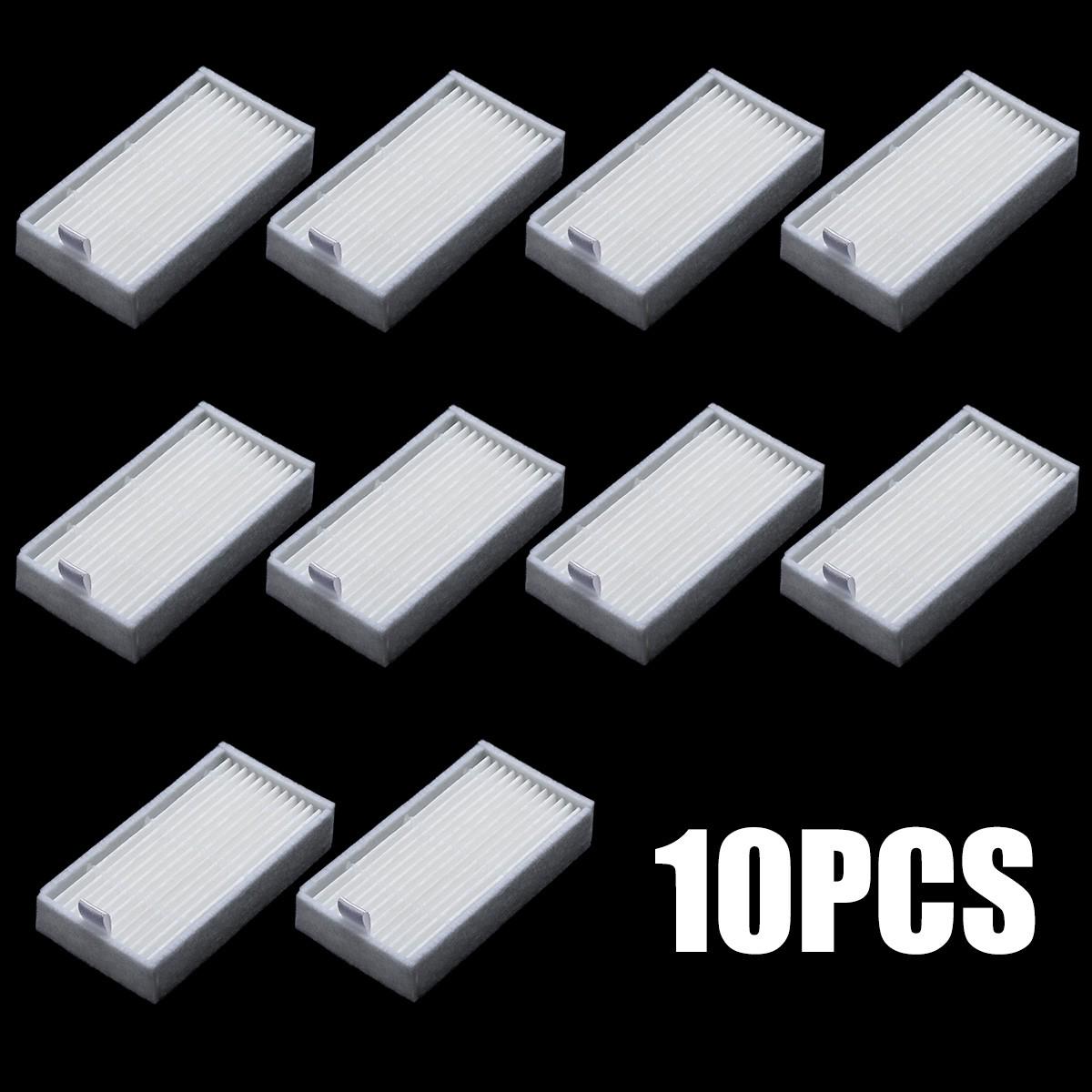 

Manyi 10Pcs HEPA Filter для ILIFE v1 v5 v5s v3 Замена робота-пылесоса