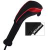 Andux Long Neck Golf Hybrid Club Head Covers with Replaceable Number Tags, Set of 4 (Red)