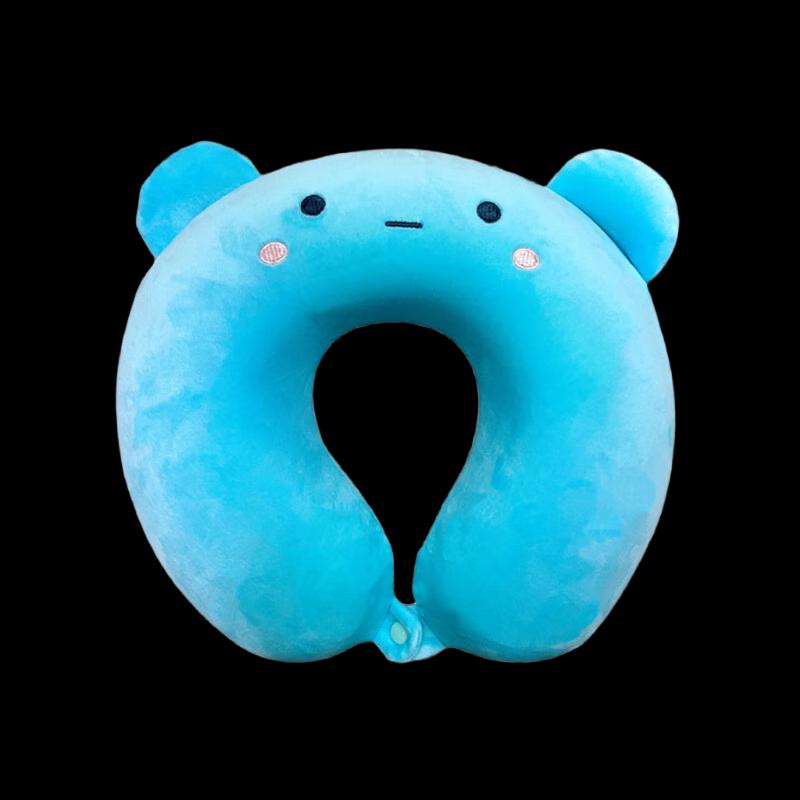 Cartoon Animal Memory Foam Travel U-shaped Neck Pillow