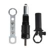 Universal With Replaceable Nut Bit Nail Set Electric Rivet Nut Gun Connector Riveting Nut Gun Adapter 3pcs/set 2.4mm-4.8mm