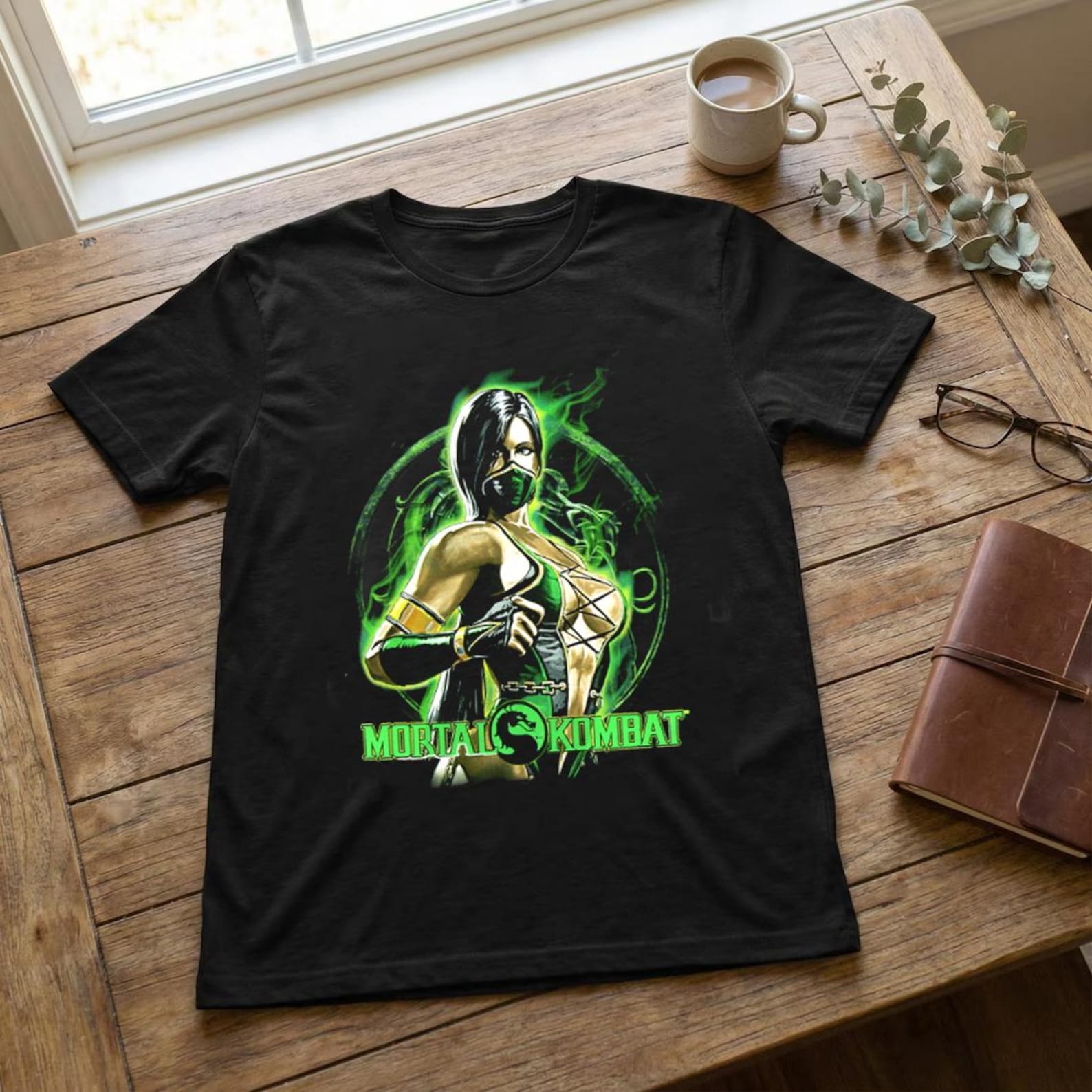 Mortal Kombat Jade T-Shirt, Mortal KombaT-Shirt, Jade Shirt, Mortal Kombat Game Shirt, Mortal Kombat 2 Shirt, Mortal Kombat Movie Shirt XL