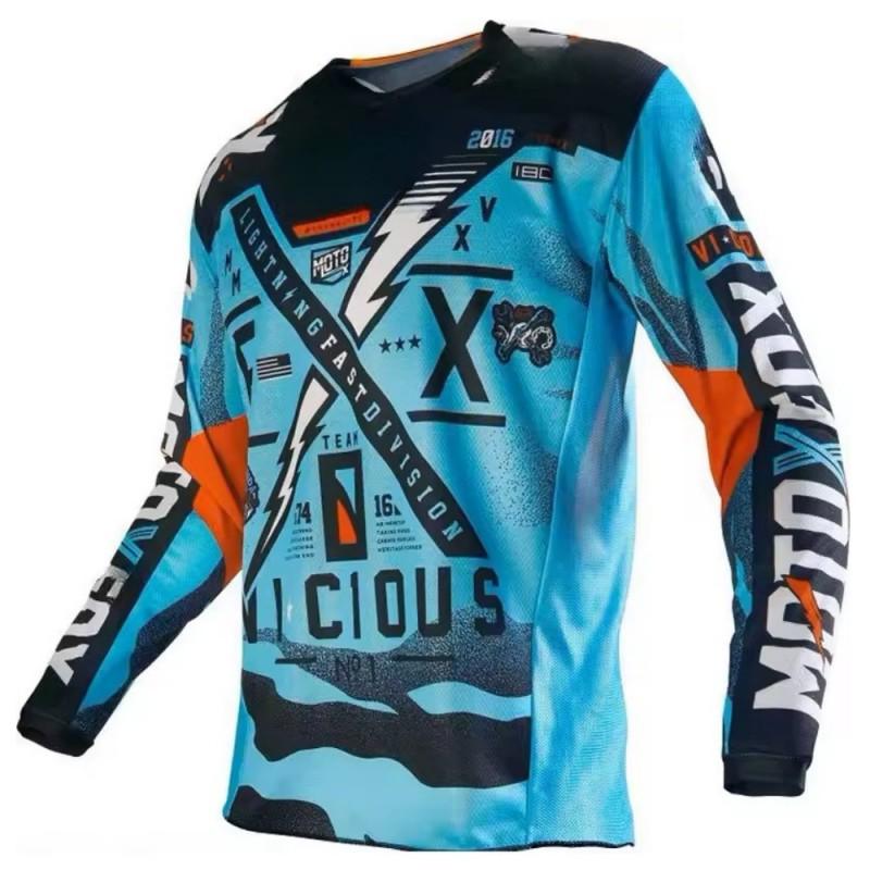 Long Sleeve Cycling Jersey Moisture Wicking Breathable Quick Dry Biking Shirt Men Women