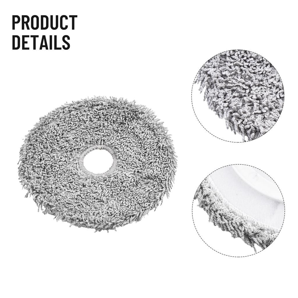5pcs Cleaning Cloth Replacement Parts For For Ultenic MC1 Robot Vacuum Cleaner Designed For For Enhanced Cleaning