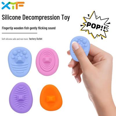 Popular Silicone Sensory Stones: Soft, Textured Decompression Toys for Kids