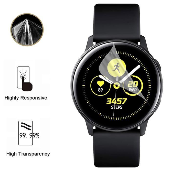 Screen Protector for Samsung Galaxy Active [6 Pack] Ultra Thin Resistant Protective Plastic Film Phonillico