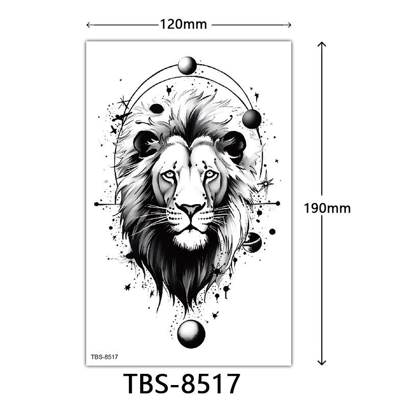 Waterproof Tattoo Sticker, Totem Character Animal Tattoo Sticker Tattoo