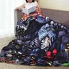 Insane Clown Posse Modern Music Band Warm Blanket Boy Girl Plush Throw Blanket Graphic Couch Chair Flannel Bedspread Bed Cover