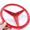 ASAO5 Auto Front Grille Emblem Badge Decoration ABS Star Style 18.8cm 21cm for Mercedes-Benz C200 E300L A B C E CLA GLA GLC GLE G