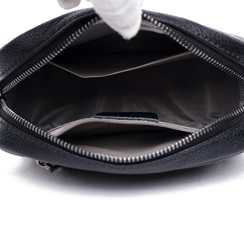 Cowhide Bag Women's New Simple and Fashionable Shoulder Bag Crossbody Small Square Bag Women's Bag