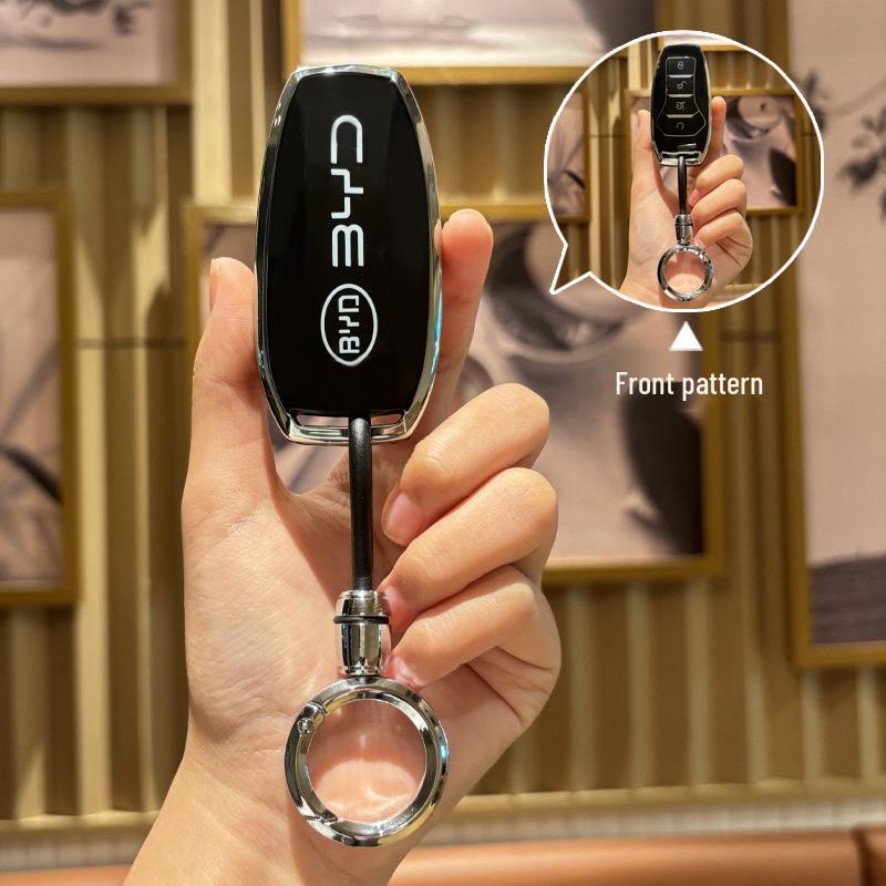 BYD Key Case: Fits Song Pro, Han EV, Tang DMI, Qin PRO, Song MAX, Yuan, Qin Plus. Stylish and Protective.