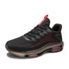 Large Size Breathable Fly-woven Mesh Sneakers Outdoor Popcorn Sole Running Shoes Inner Height-increasing Casual Shoes