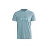 T Shirts Men's Blue Crew Neck Moderate Straight Fit DM1463-366