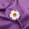 Natural Citrine Gemstone 925 Sterling Silver Boho Jewelry Statement Women's Ring CZR-1-2