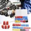 60Pcs/set High Temp Masking Plugs Powder Coating Silicone Cone Plugs Assortment Kit Multifunctional Car Accessories