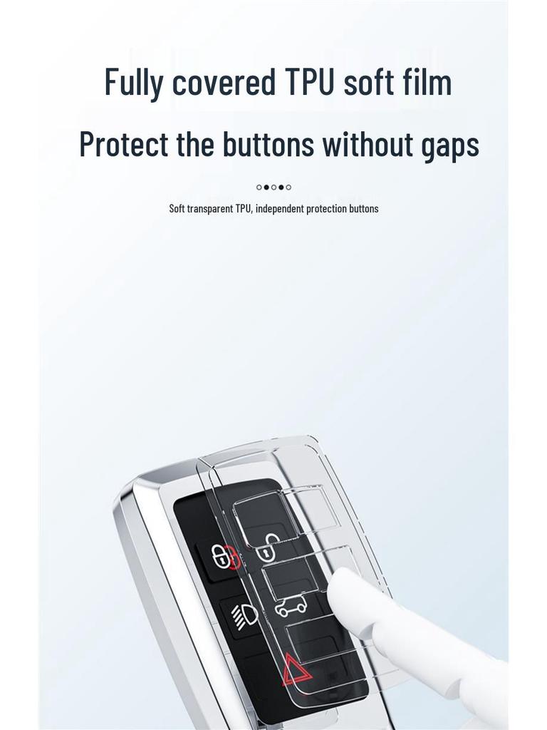 Land Rover Key Case for Aurora, Velar, Discovery 5, Sport 4, Defender, Range Rover