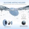 Waterproof airtag cat Collar with Bell,Breakaway Kitten Collar with Bow tie,Cute cat Collar airtag Holder Compatible with Apple air tag GPS Tracker