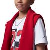Jordan Letter Logo Printed Round Neck Short Sleeve T-Shirt Kids Tops White FB1597-100