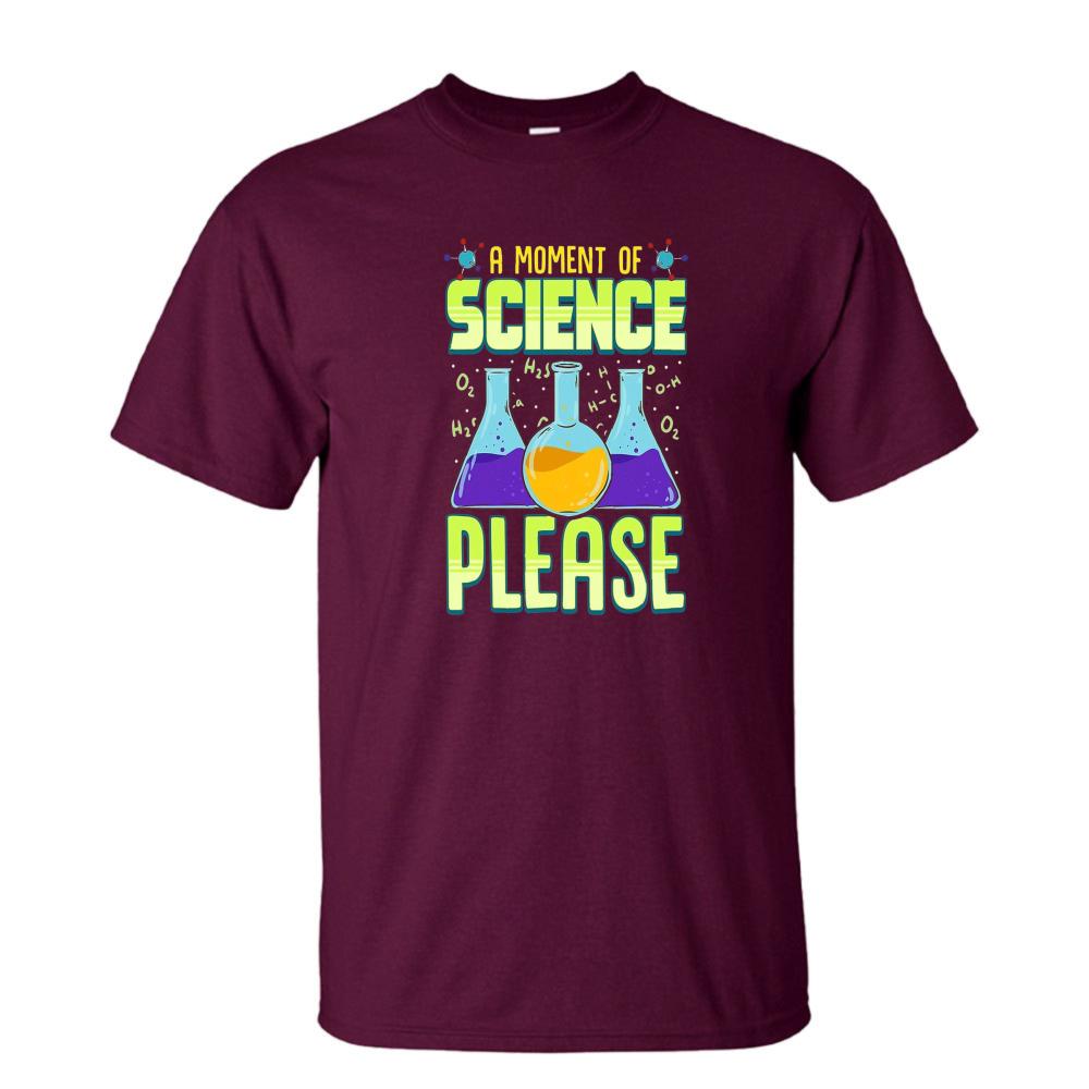 A Mounisext Of Science Please Summer Unisex Cotton Crew Neck Tshirts Cartoon Lab Glassware Print Funny Chemistry Nerd Holiday Apparel