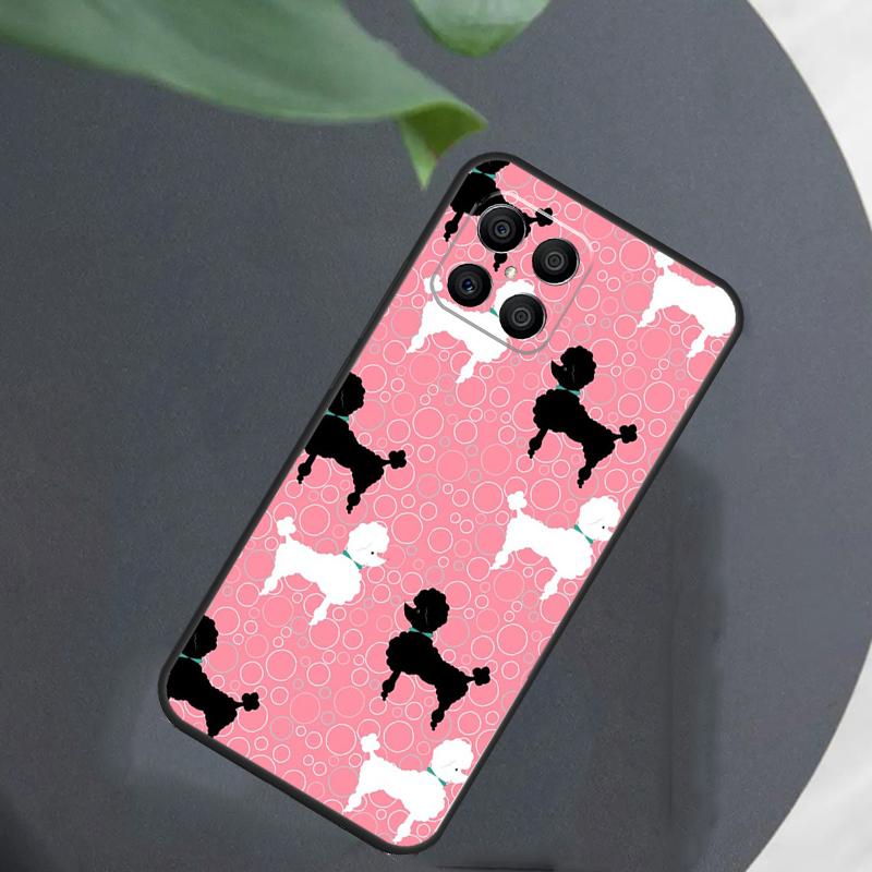 Poodle Dog Case For Honor Magic 8 7 5 6 Pro Cover For Honor 200 400 Lite 50 70 90 X8a X8b X9a X9b X9c