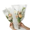 50Pcs Transparent Flower Wrapping Bag Waterproof Floral Wrappers  Wedding Party Decoration