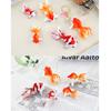 2Pcs Silicone Keychain Pendant Mold 3D Goldfish Silicone Keychain Mold Jewelry Pendant Resin Epoxy Mold Casting DIY