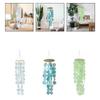 Decorazione Carillon con Conchiglie Marine 12x45cm per Alberi, Recinzioni Leggero