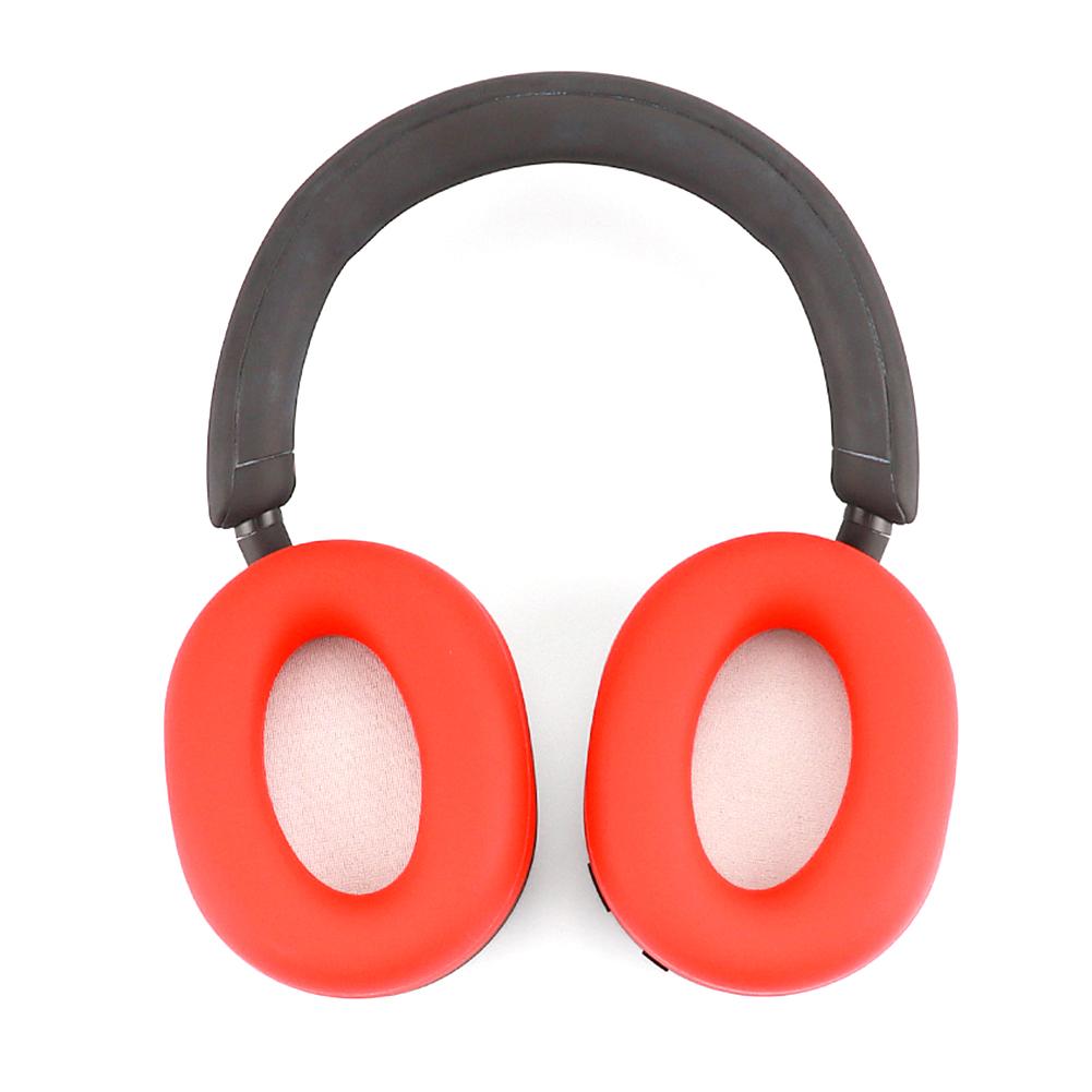2pcs Silicone Earpad Covers Replacement Noise Reduction Ear Pads Cover Protector Sweat-Proof for Sony WH-1000XM5 Earphone