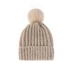 Winter Knitted Beanie Women's Thick Warm Beanie Skull Cap Women's Knitted Letter Hat Beanie Outdoor Riding Suit