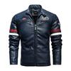 Autumn Men's Leather Jacket Casual Streetwear PU Coats Men